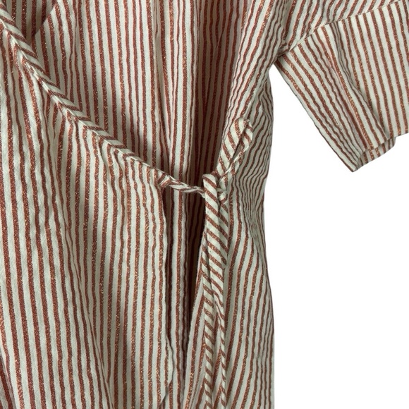 Zara Trafaluc Striped Wrap Style Top - Picture 5 of 7